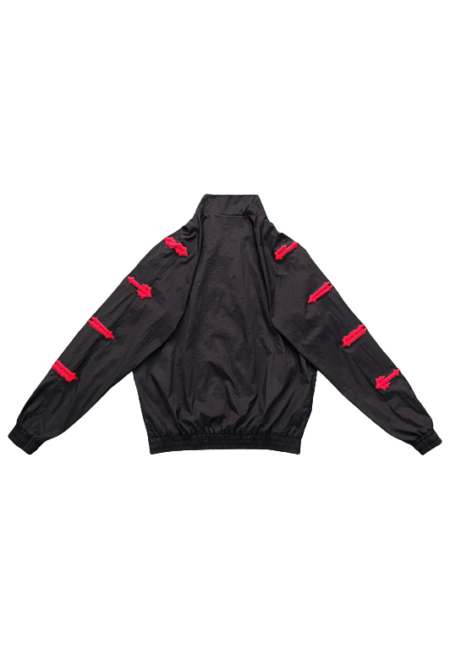 IRONGATE SHELL TRACKSUIT 2.0 – BLACK/RED