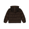 TRAPSTAR IRONGATE HOODED PUFFER JACKET BROWN - Image 2